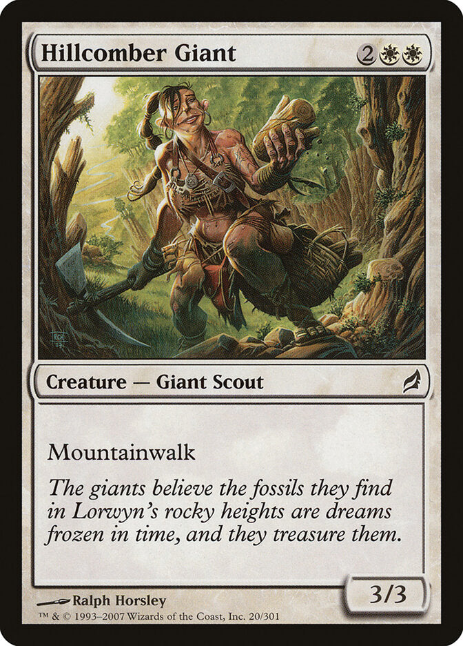 Hillcomber Giant (20) - Lorwyn (LRW)