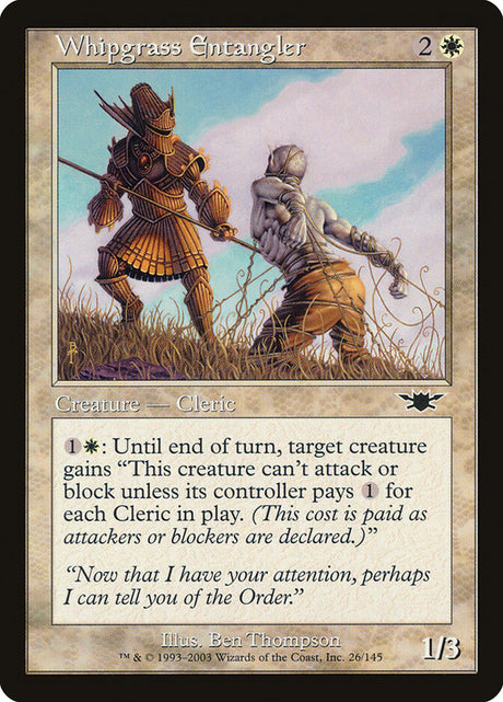 Whipgrass Entangler (26) - Legions (LGN)