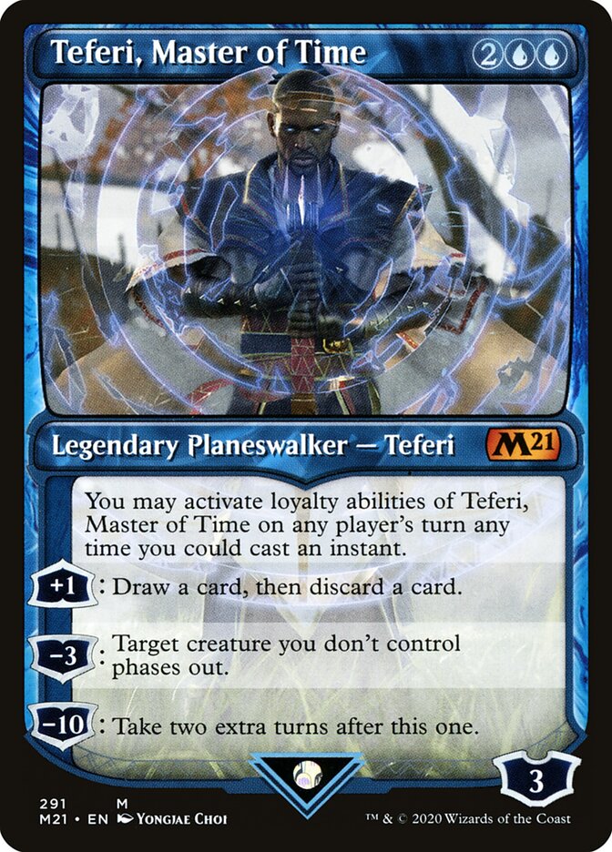 Teferi, Master of Time (291) - Core Set 2021 (M21)