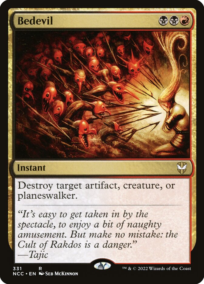 Bedevil (331) - New Capenna Commander (NCC)