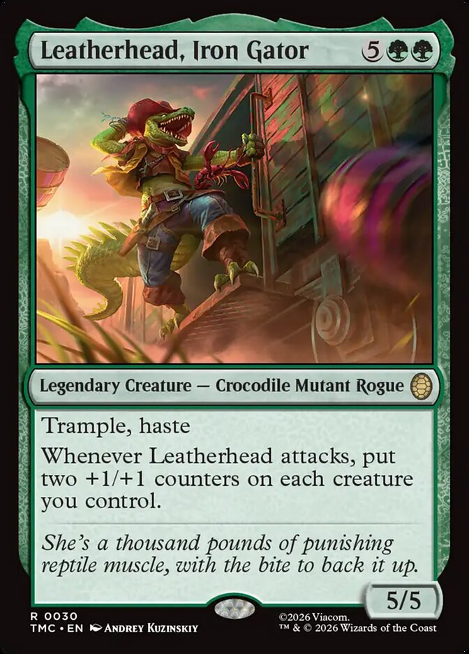 Leatherhead, Iron Gator (30) - Teenage Mutant Ninja Turtles Eternal (TMC)