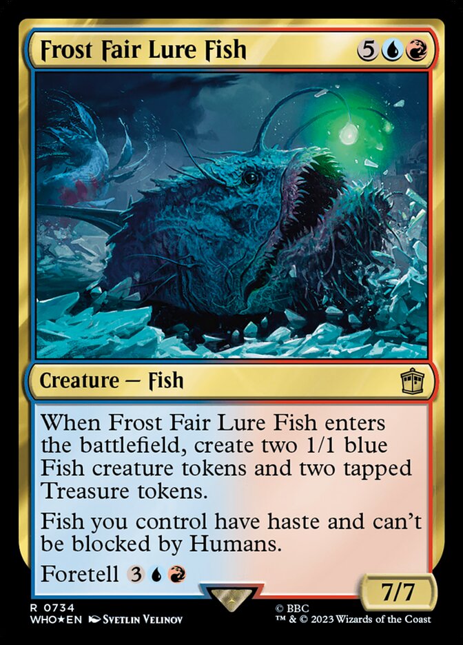 Frost Fair Lure Fish (734) - Doctor Who (WHO)