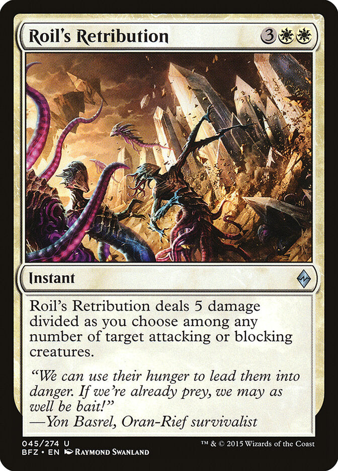 Roil's Retribution (45) - Battle for Zendikar (BFZ)