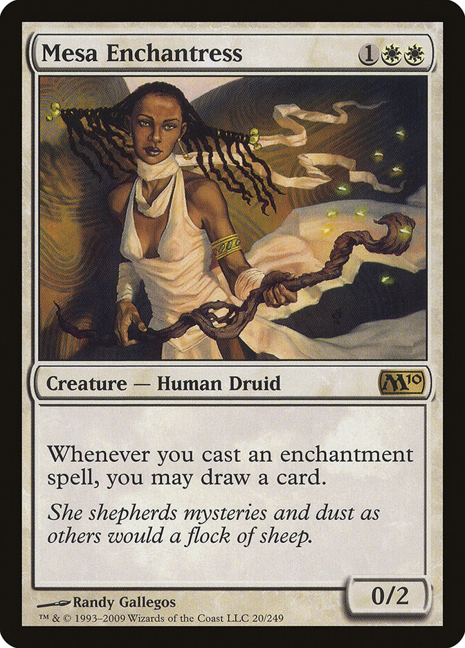 Mesa Enchantress (20) - Magic 2010 (M10)