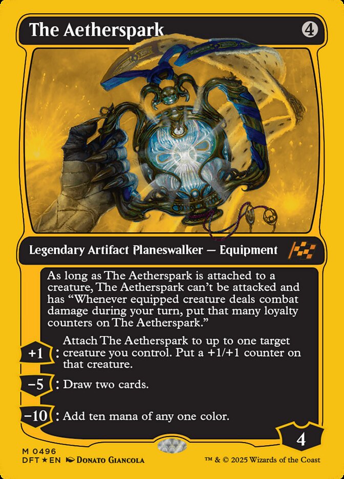 The Aetherspark - [First Place Foil] Aetherdrift (DFT)
