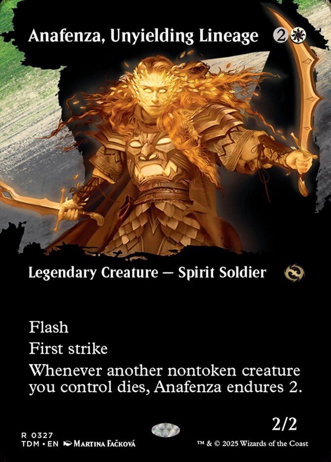 Anafenza, Unyielding Lineage (327) - Tarkir: Dragonstorm (TDM)