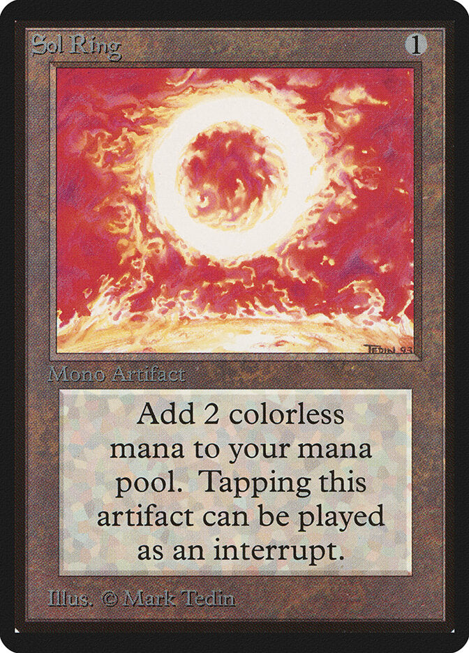 Sol Ring (270) - Limited Edition Beta (LEB)
