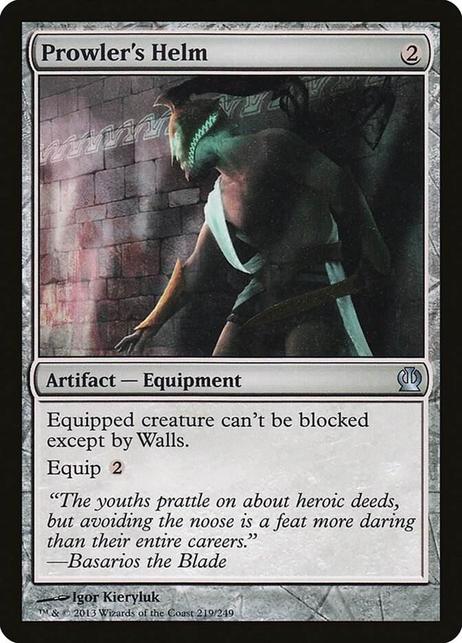 Prowler's Helm (219) - Theros (THS)