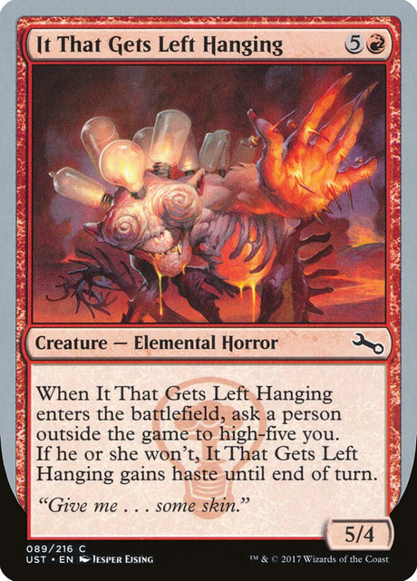 It That Gets Left Hanging (89) - Unstable (UST)