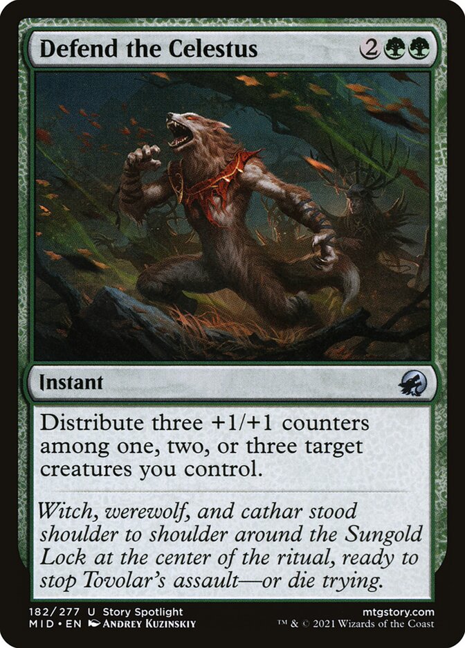 Defend the Celestus (182) - Innistrad: Midnight Hunt (MID)