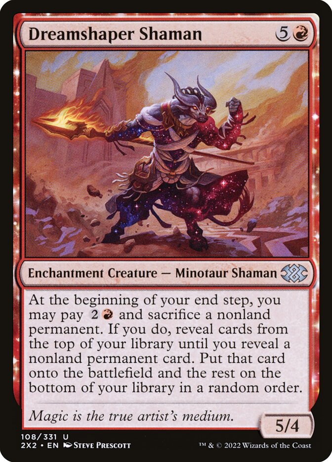 Dreamshaper Shaman (108) - Double Masters 2022 (2X2)