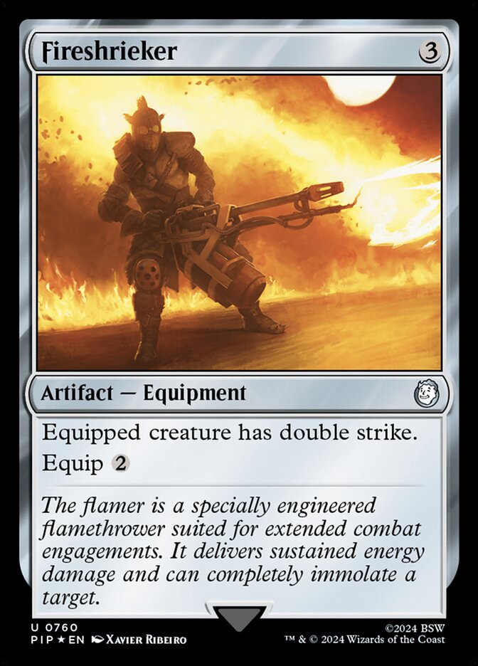 Fireshrieker - [Surge Foil] Fallout (PIP)