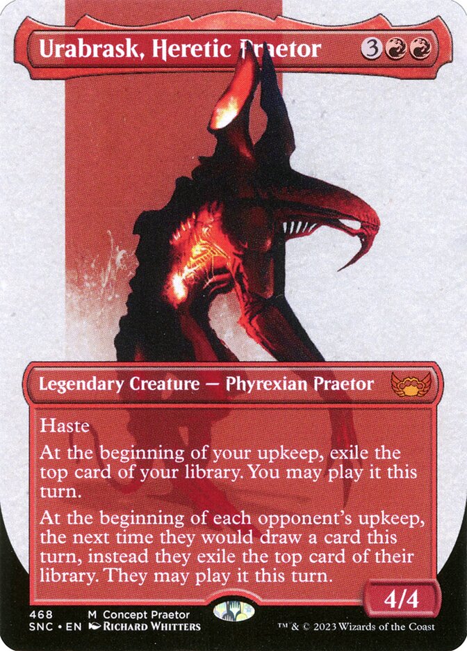 Urabrask, Heretic Praetor (468) - Streets of New Capenna (SNC)