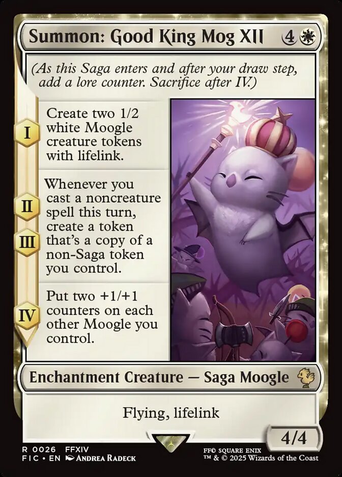Summon: Good King Mog XII (26) - Final Fantasy Commander (FIC)