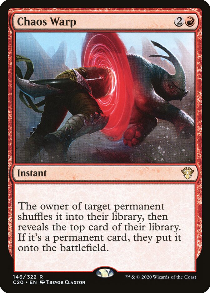 Chaos Warp (146) - Commander 2020 (C20)