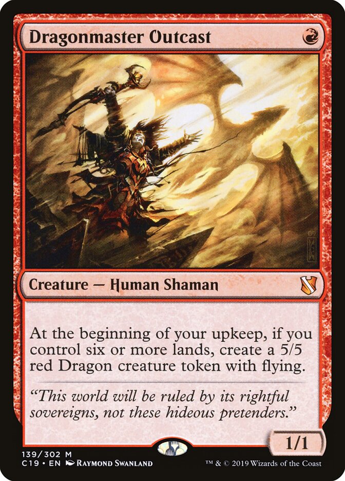 Dragonmaster Outcast (139) - Commander 2019 (C19)