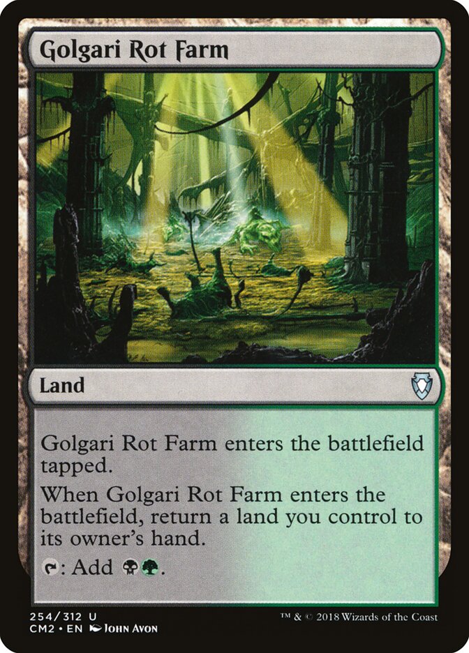 Golgari Rot Farm (254) - Commander Anthology Volume II (CM2)