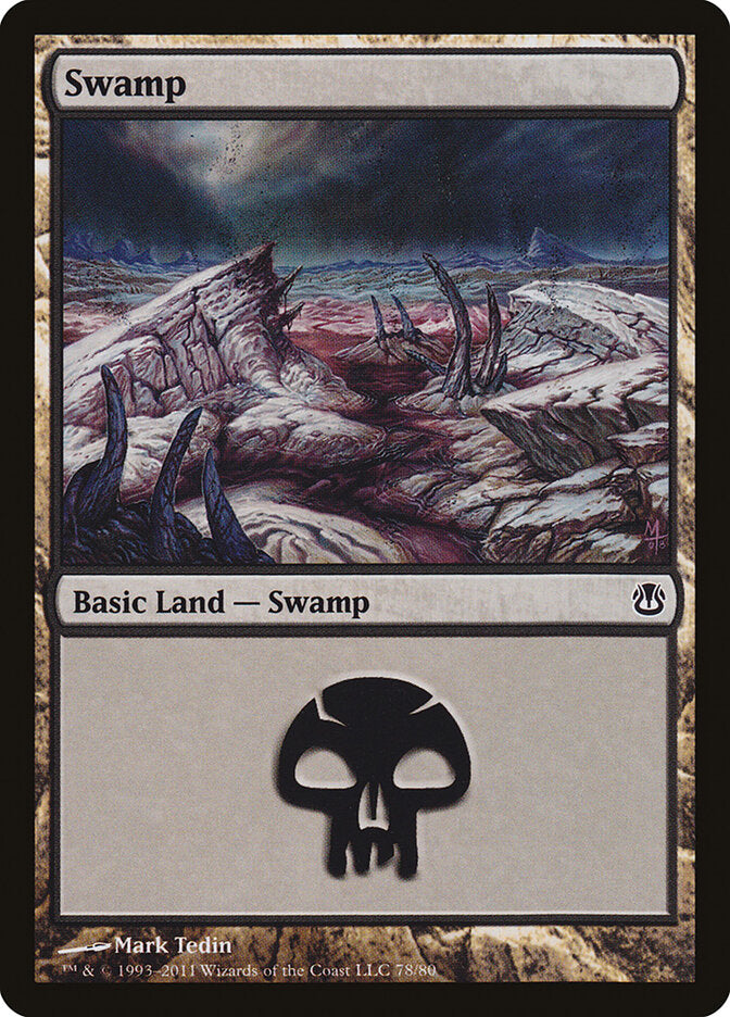 Swamp (78) - Duel Decks: Ajani vs. Nicol Bolas (DDH)