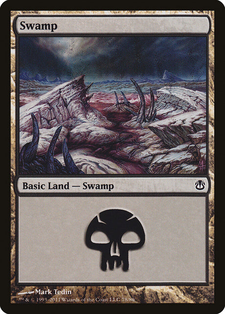 Swamp (78) - Duel Decks: Ajani vs. Nicol Bolas (DDH)