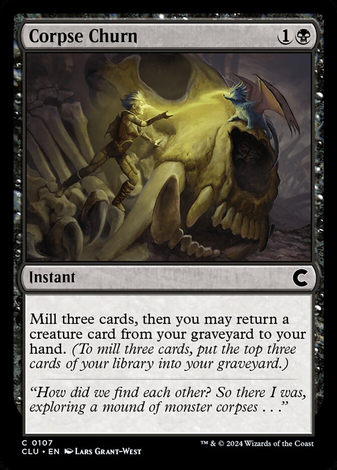 Corpse Churn (107) - Ravnica: Clue Edition (CLU)