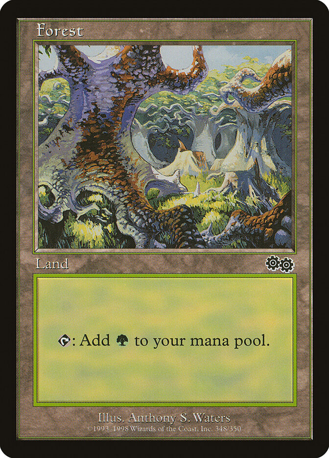 Forest (348) - Urza's Saga (USG)