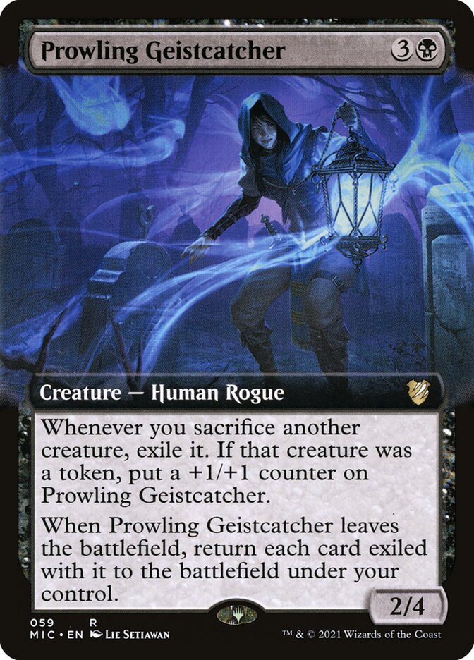 Prowling Geistcatcher (59) - Midnight Hunt Commander (MIC)