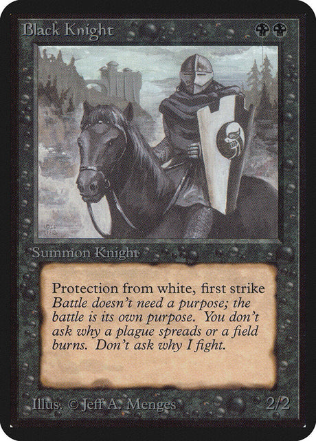 Black Knight (94) - Limited Edition Alpha (LEA)