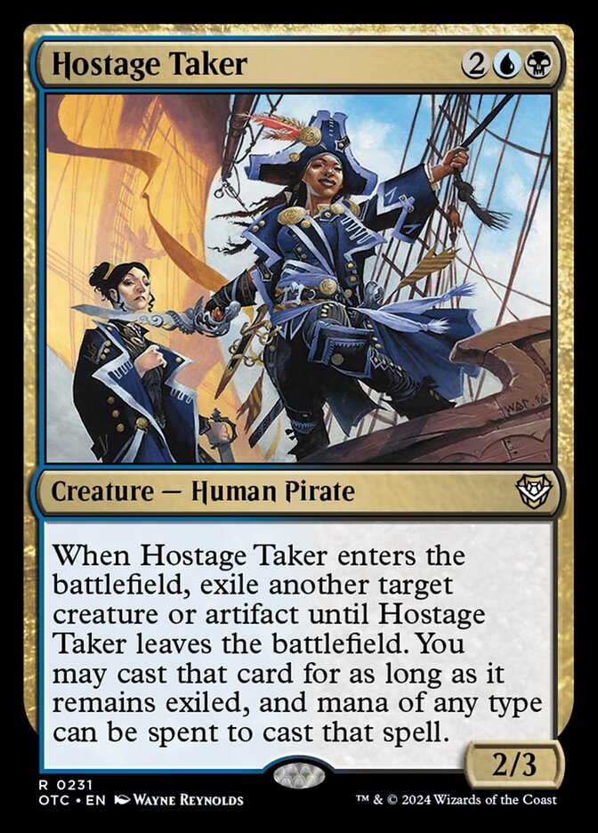 Hostage Taker (231) - Outlaws of Thunder Junction Commander (OTC)