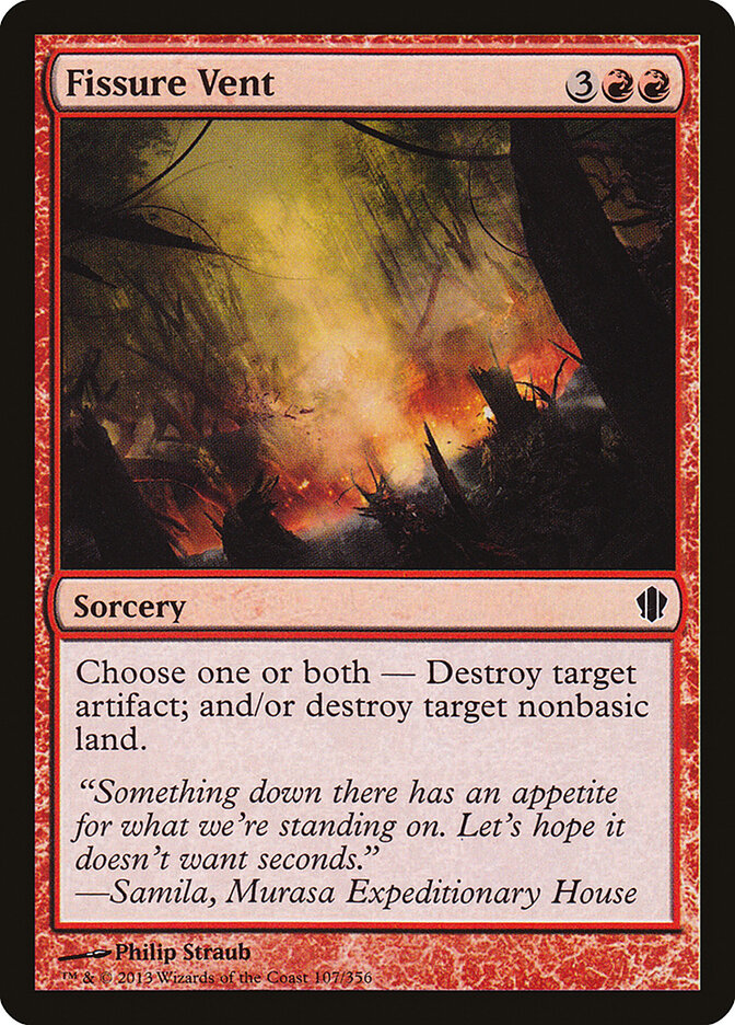 Fissure Vent (107) - Commander 2013 (C13)
