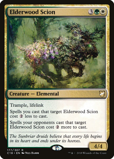 Elderwood Scion (177) - Commander 2018 (C18)