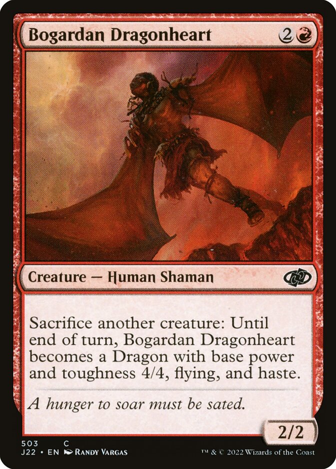 Bogardan Dragonheart (503) - Jumpstart 2022 (J22)
