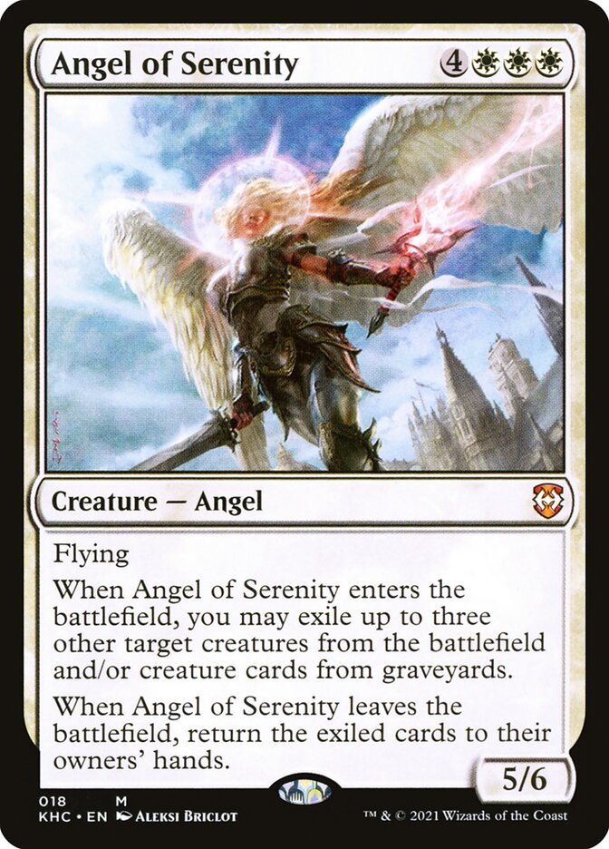 Angel of Serenity (18) - Kaldheim Commander (KHC)