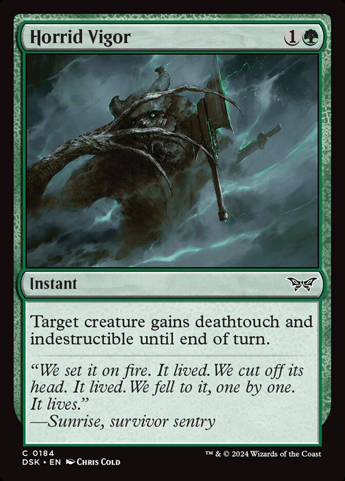 Horrid Vigor - [Foil] Duskmourn: House of Horror (DSK)