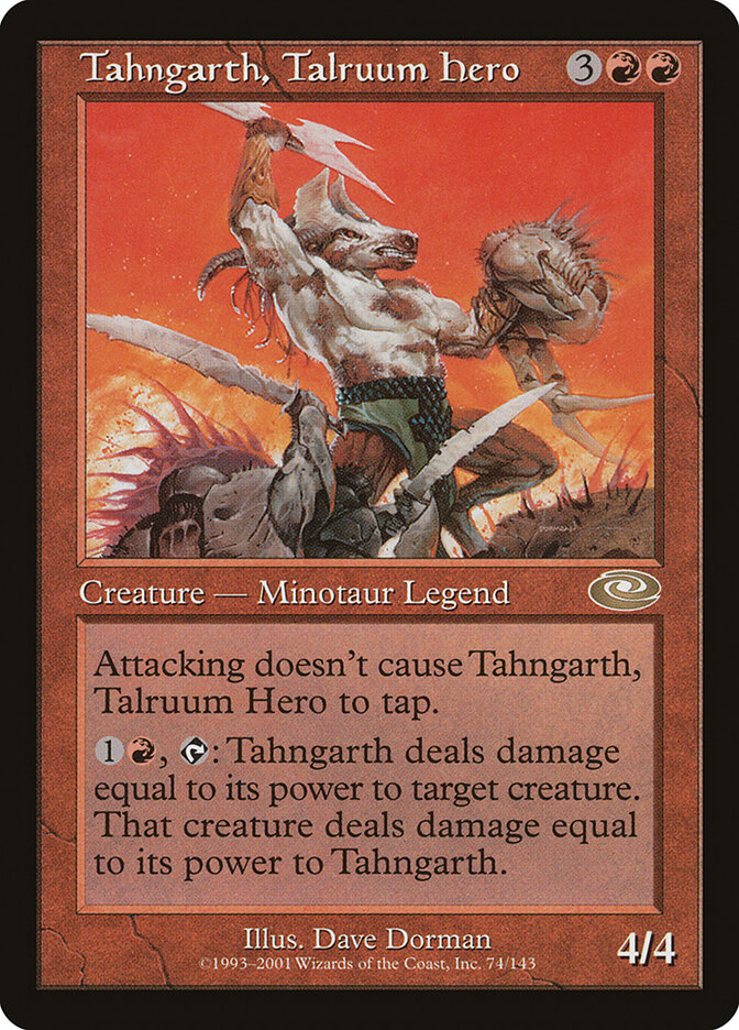 Tahngarth, Talruum Hero (74) - Planeshift (PLS)