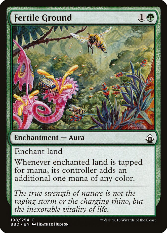 Fertile Ground (198) - Battlebond (BBD)