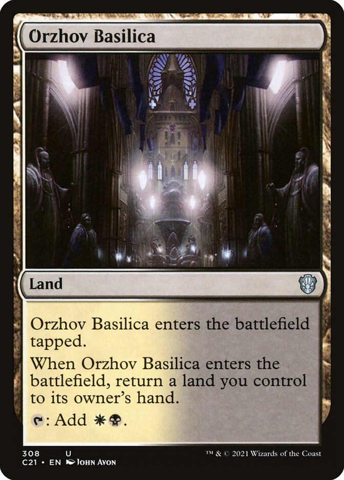Orzhov Basilica (308) - Commander 2021 (C21)