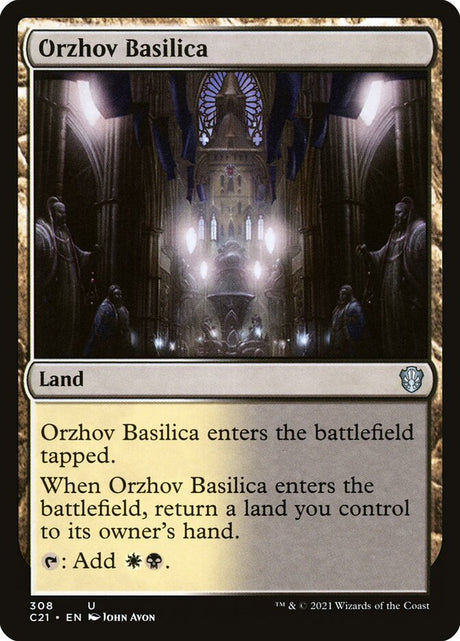 Orzhov Basilica (308) - Commander 2021 (C21)