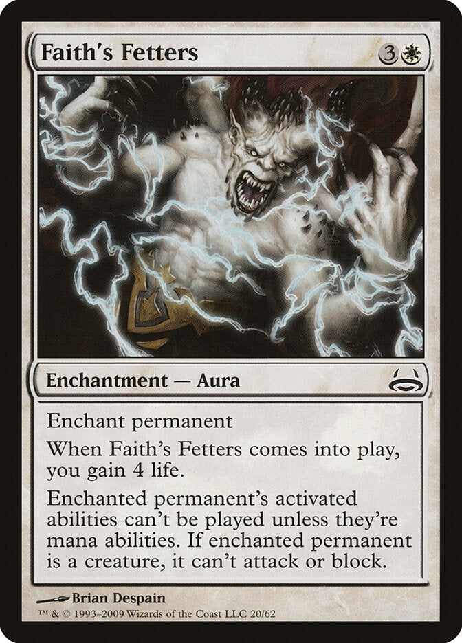 Faith's Fetters (20) - Duel Decks: Divine vs. Demonic (DDC)