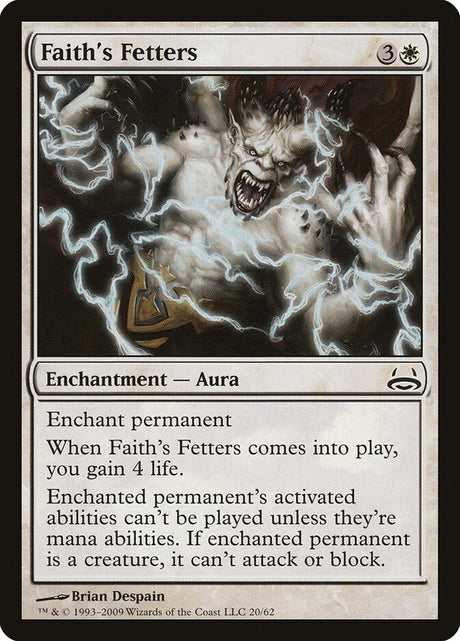 Faith's Fetters (20) - Duel Decks: Divine vs. Demonic (DDC)