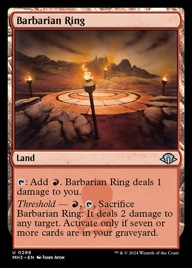 Barbarian Ring (299) - Modern Horizons 3 (MH3)