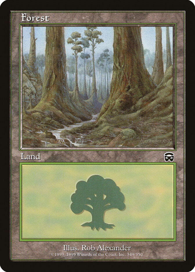 Forest (349) - Mercadian Masques (MMQ)