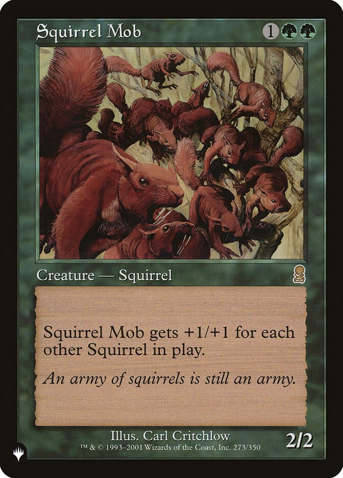 Squirrel Mob (ODY-273) - The List (PLST)