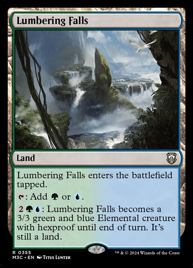 Lumbering Falls (355) - Modern Horizons 3 Commander (M3C)