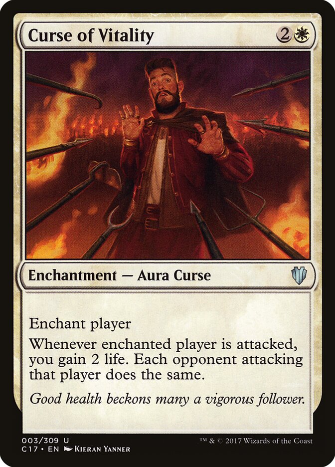 Curse of Vitality (3) - Commander 2017 (C17)
