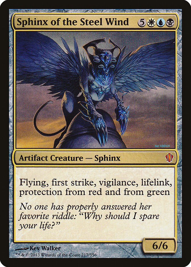Sphinx of the Steel Wind (217) - Commander 2013 (C13)