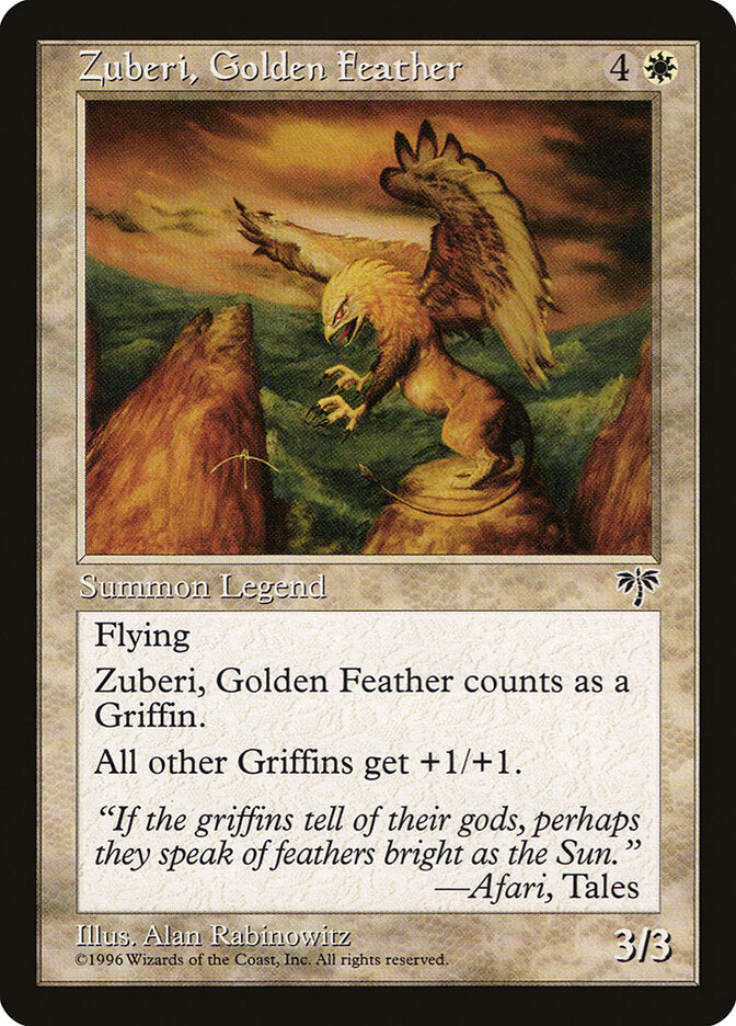 Zuberi, Golden Feather (51) - Mirage (MIR)