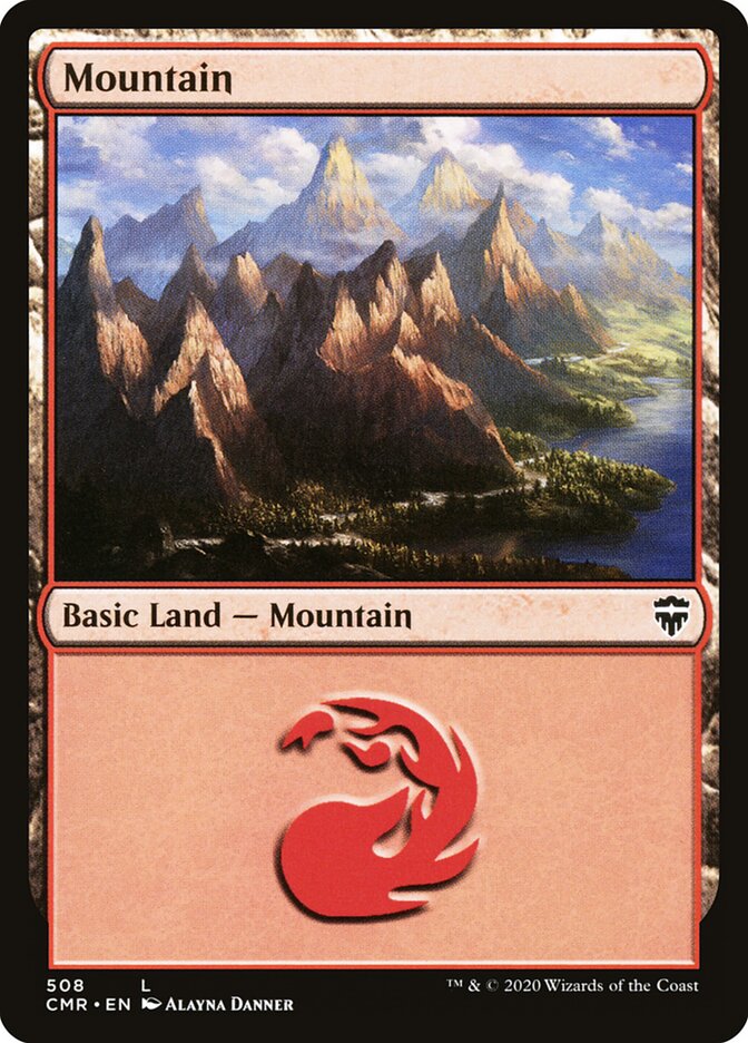 Mountain (508) - Commander Legends (CMR)
