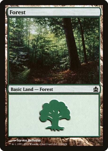 Forest (316) - Commander 2011 (CMD)
