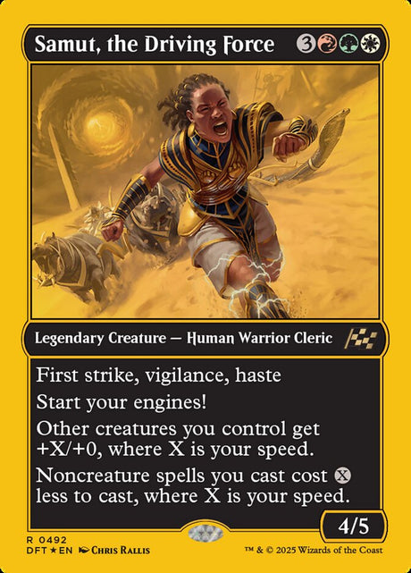 Samut, the Driving Force (492) - Aetherdrift (DFT)
