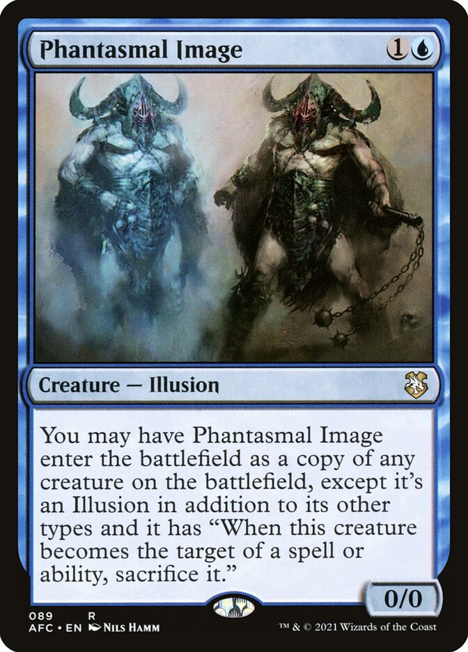 Phantasmal Image (89) - Forgotten Realms Commander (AFC)